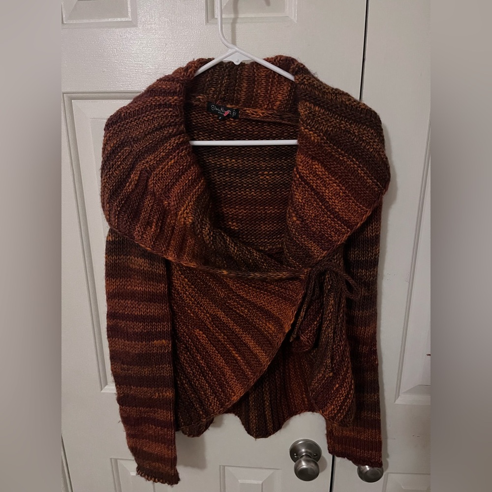 Silvia Novelli Women’s Small Hand-Knit Wool Blend Sweater Made in Italy